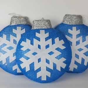 Oversized Holiday Ornament Bundle